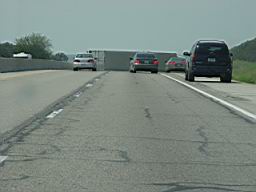 Bad truckdriver blocking traffic for 3 hours on the Will Rogers Memorial Turn Pike.jpg